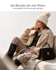 Baesics® Bommelmütze Merino Grobstrick