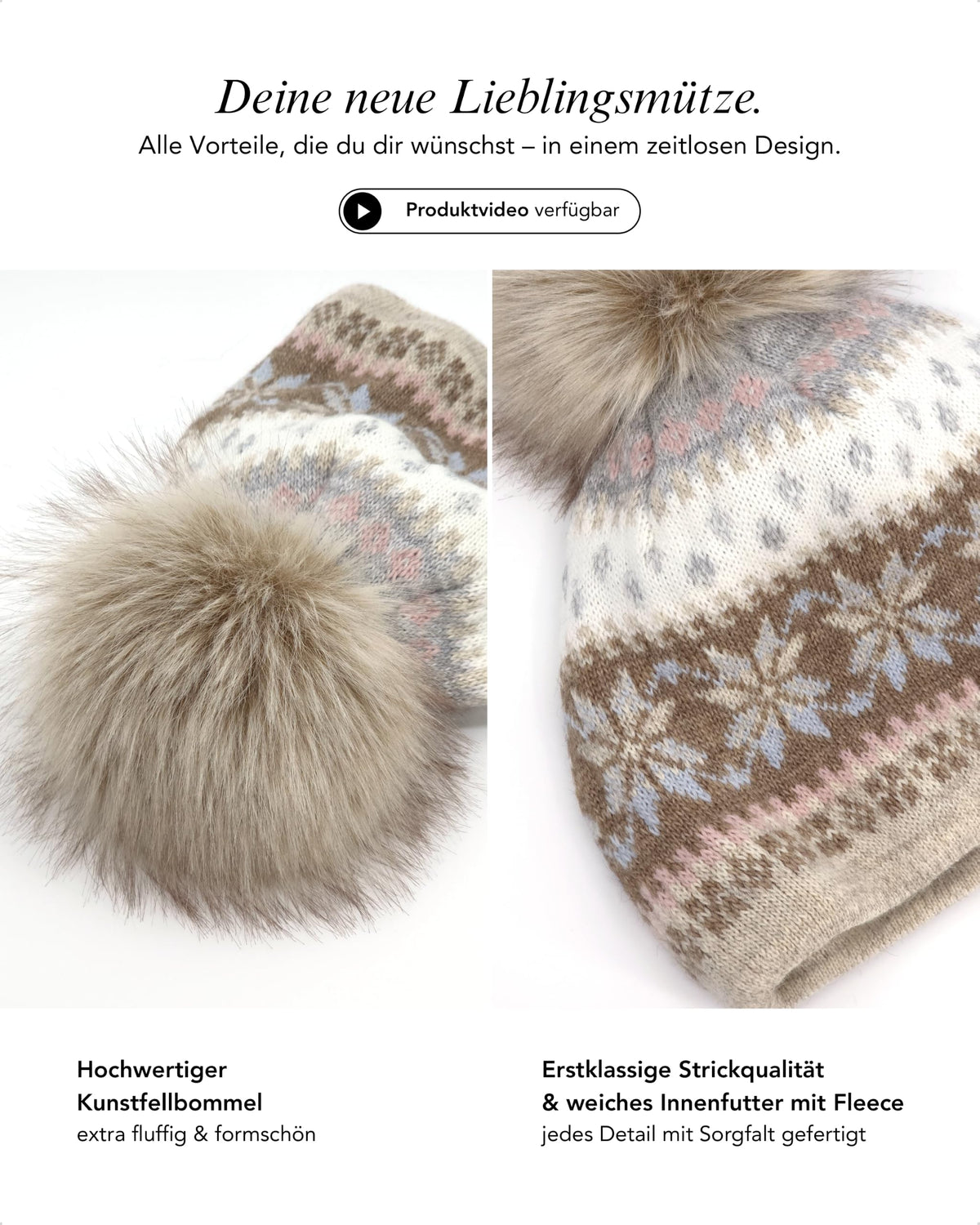 Baesics® Bommelmütze Norweger