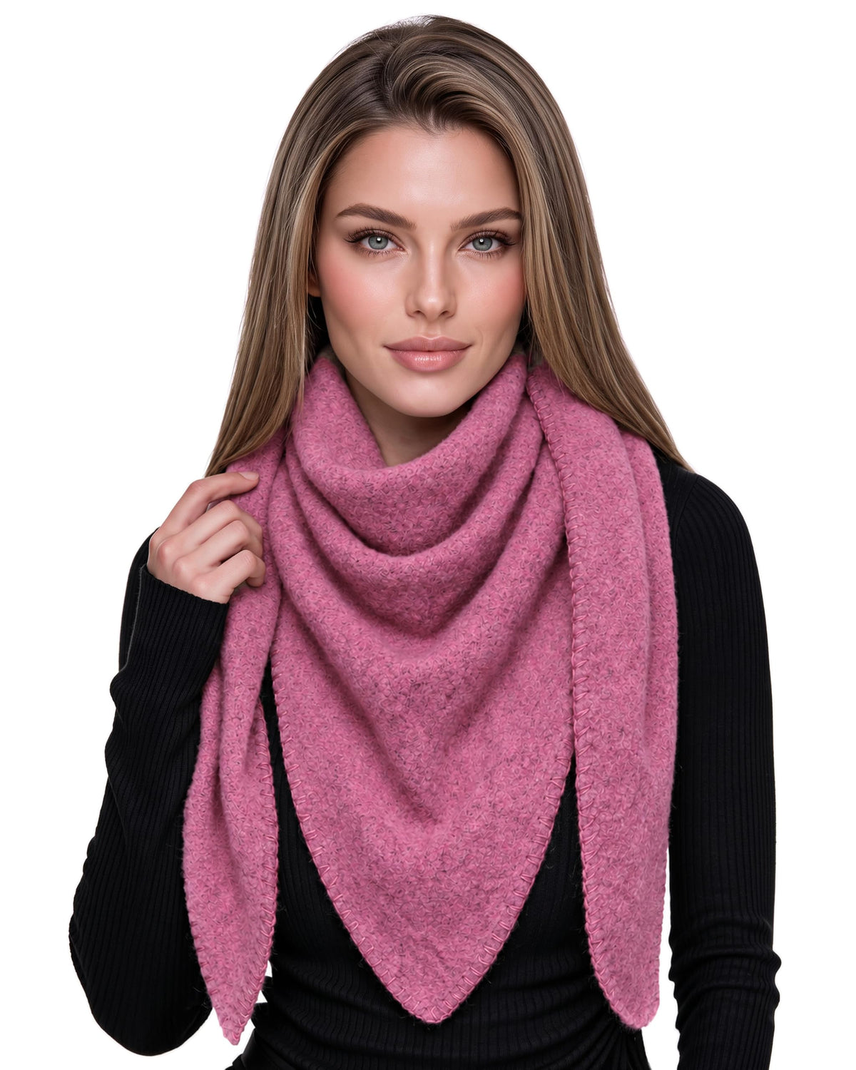 Baesics® Dreieckstuch XXL Damen Beere