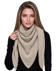 Baesics® Dreieckstuch XXL Damen Beige