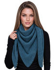 Baesics® Dreieckstuch XXL Damen Dunkelpetrol