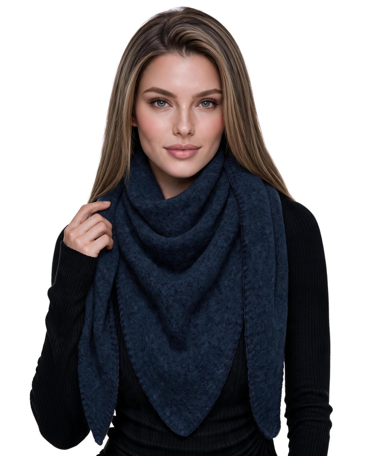Baesics® Dreieckstuch XXL Damen Marine