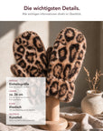 Baesics® Fäustlinge Damen Kunstfell Leo
