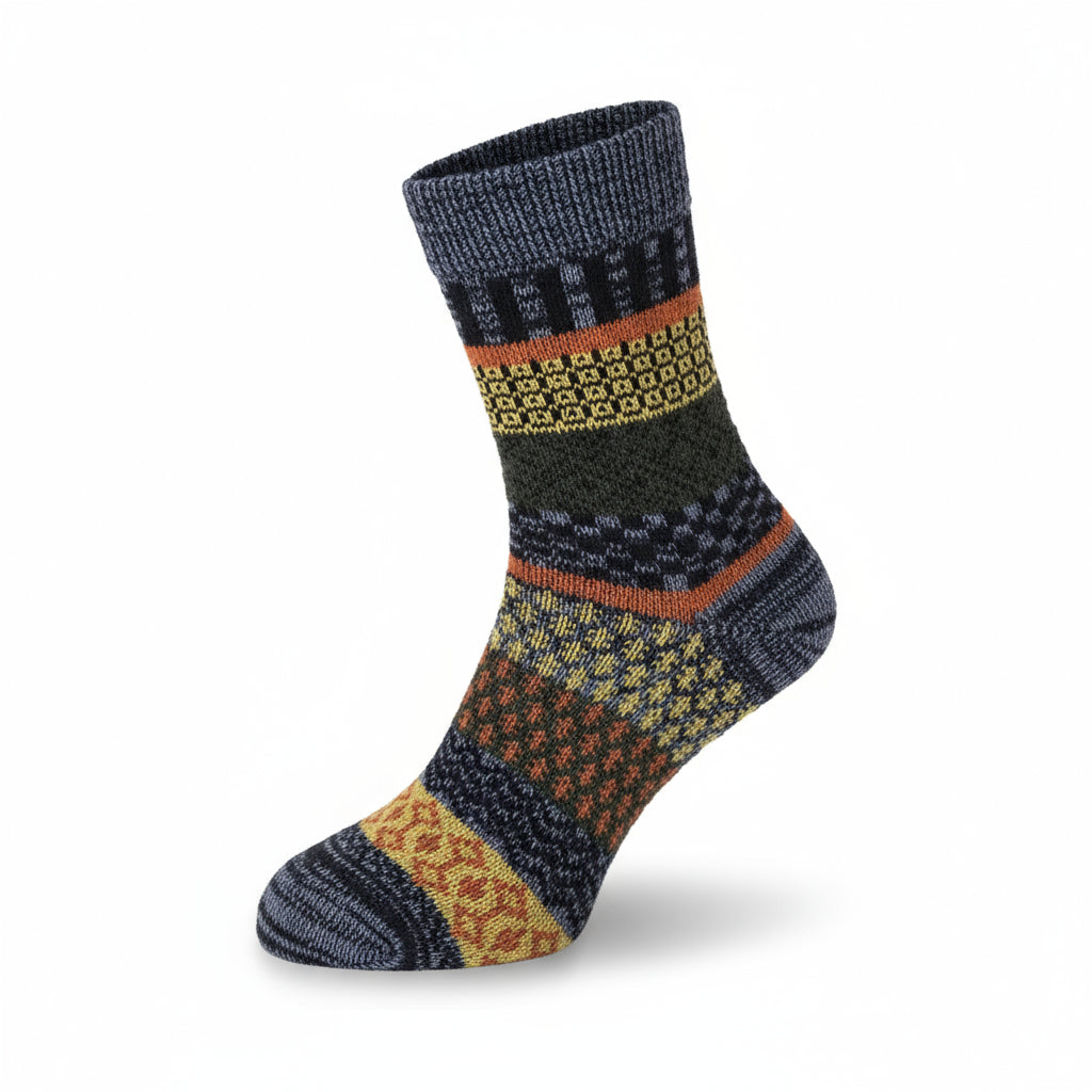 Baesics® Alpakasocken 3er Pack – Warme Wollsocken Damen &amp; Herren | Zufälliger Farbmix
