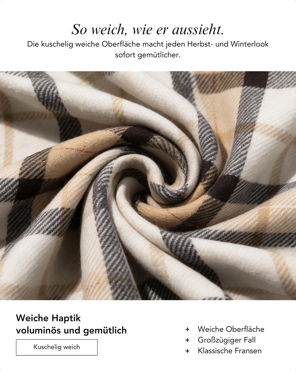 Baesics® Glencheck Schal