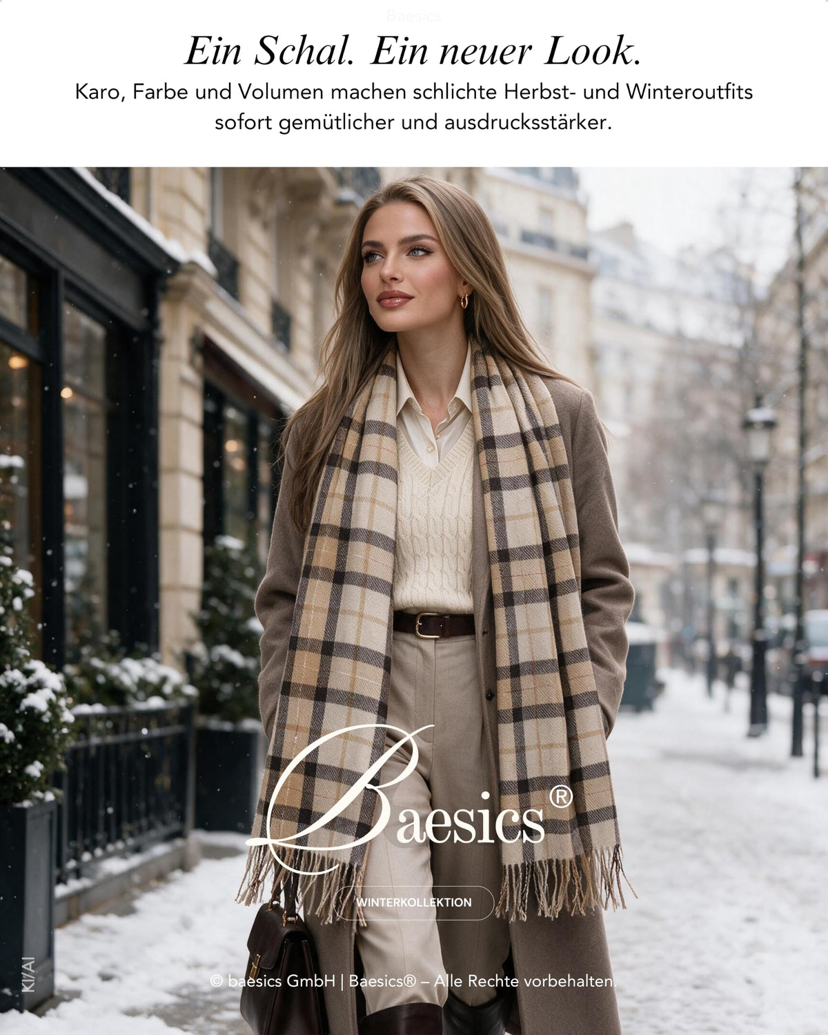 Baesics® Glencheck Schal