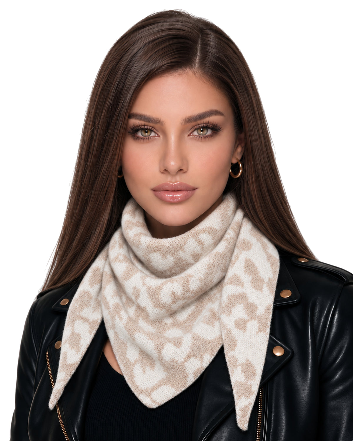 Baesics® Halstuch Leo Damen Beige