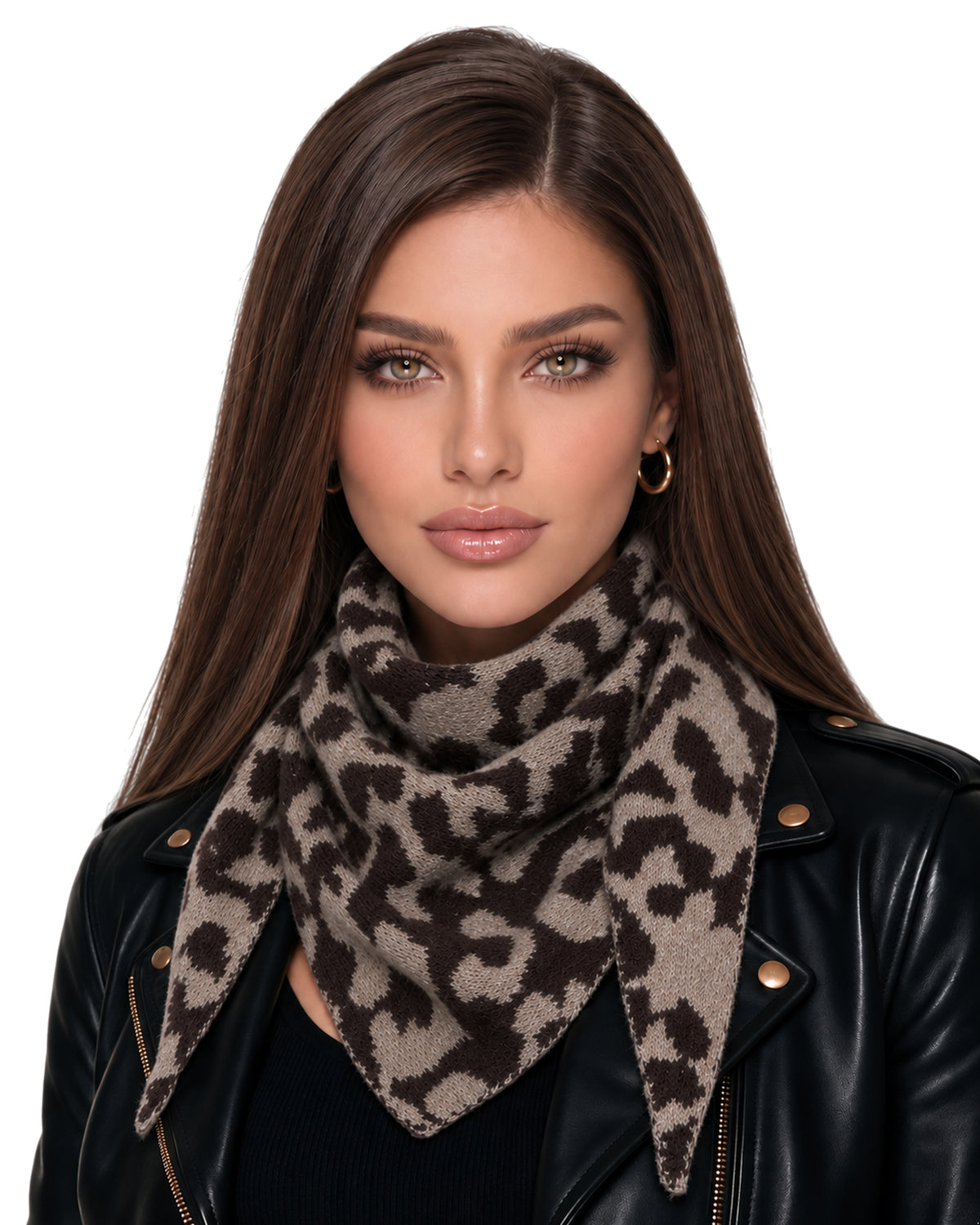 Baesics® Halstuch Leo Damen Braun