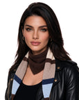 Baesics® Halstuch Streifen Damen Beige