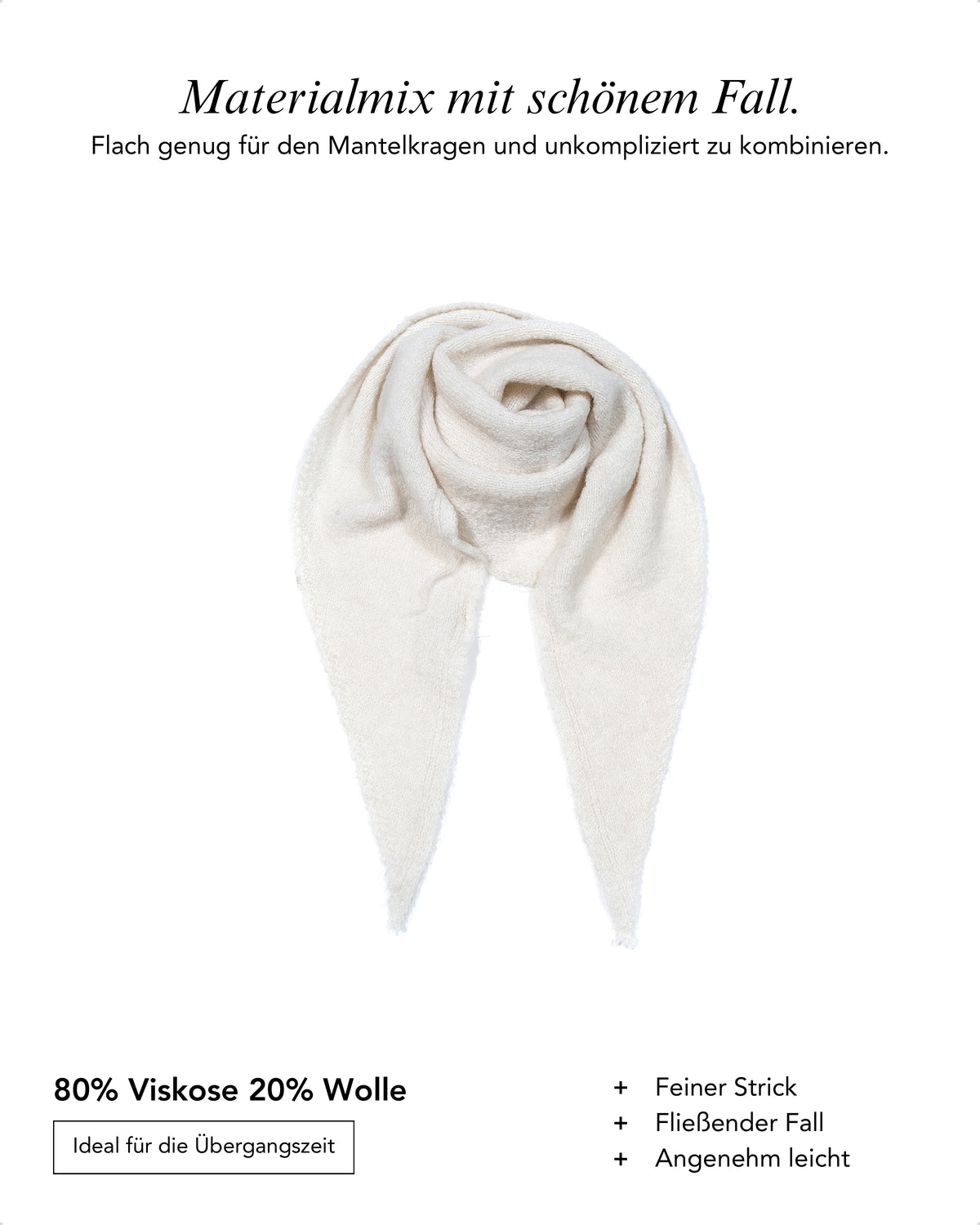 Baesics® Halstuch Uni Damen