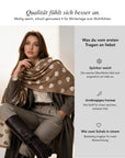 Baesics® Herz Schal Jacquard
