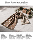 Baesics® Herz Schal Jacquard