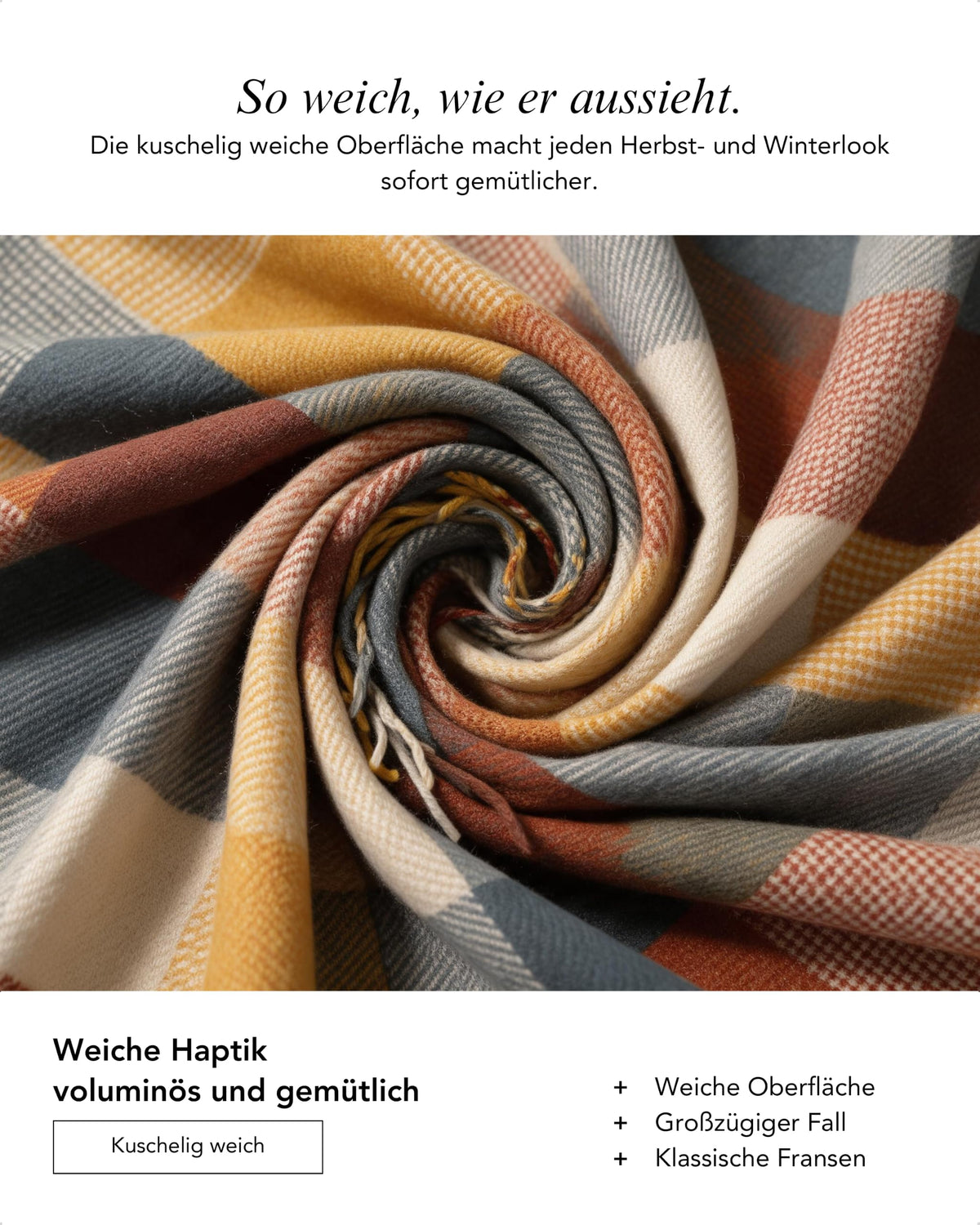 Baesics® Karo Schal Klassisch