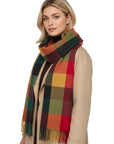 Baesics® Karo Schal Webschal Herbst