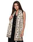 Baesics® Leo Schal Jacquard Beige