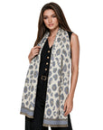 Baesics® Leo Schal Jacquard Grau