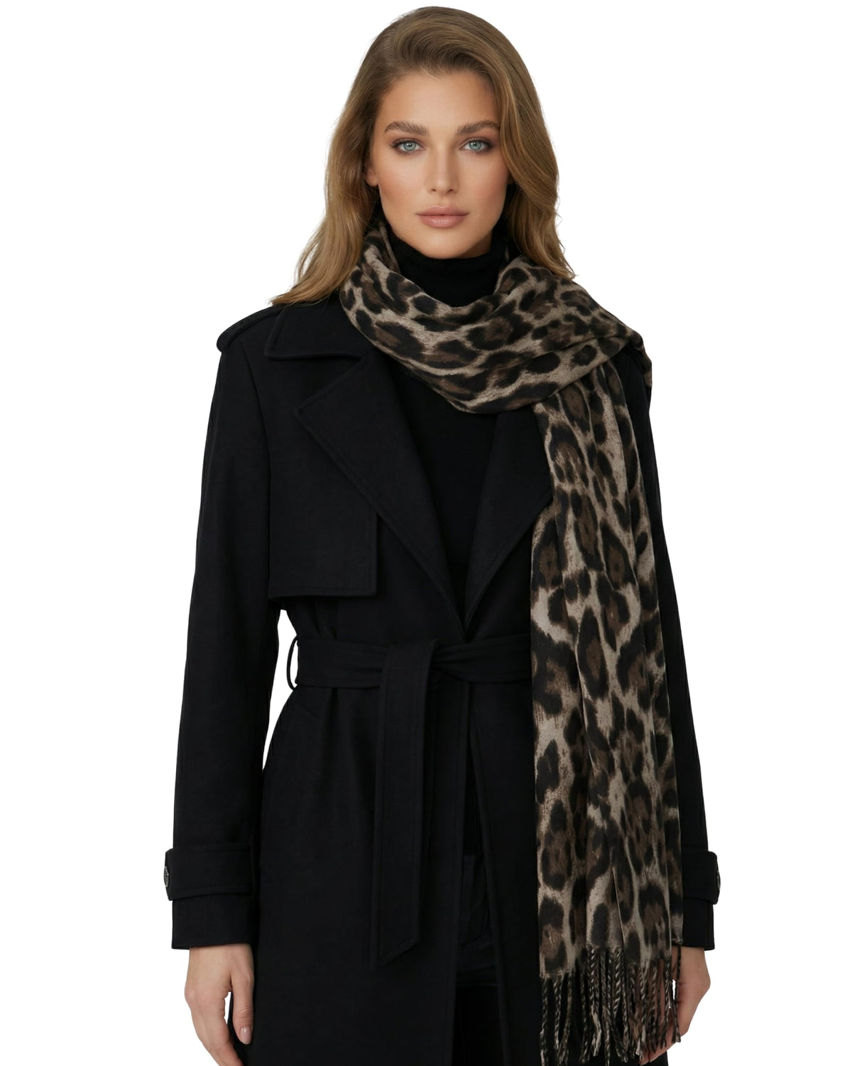 Baesics® Leo Schal Klassisch Taupe
