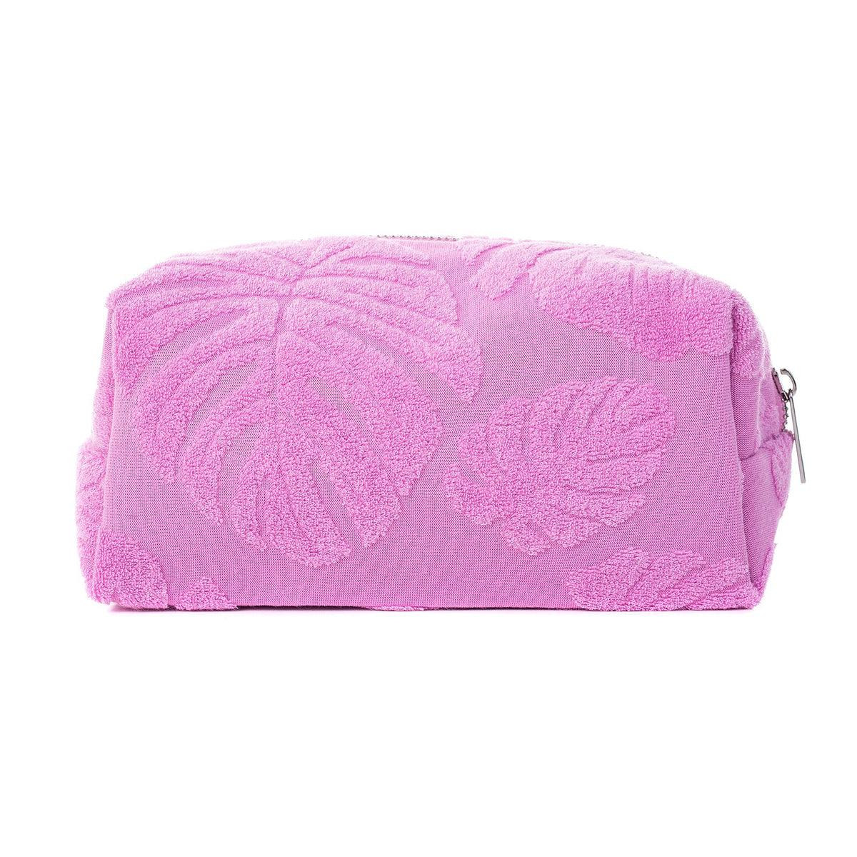 Baesics® Kosmetiktasche Monstera S – Kulturtasche 20 × 10 × 10 cm mit Reißverschluss