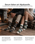 Baesics® Norweger Wollsocken Damen & Herren