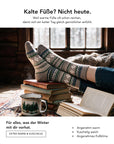 Baesics® Norweger Wollsocken Sterne Damen & Herren