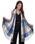 Baesics® Softschal Karo Blau