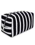 Baesics® Kosmetiktasche Gestreift S – Kulturtasche 20 × 10 × 10 cm mit Reißverschluss