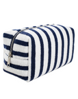 Baesics® Kosmetiktasche Gestreift S – Kulturtasche 20 × 10 × 10 cm mit Reißverschluss