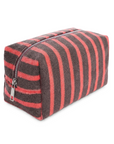 Baesics® Kosmetiktasche Gestreift S – Kulturtasche 20 × 10 × 10 cm mit Reißverschluss