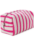 Baesics® Kosmetiktasche Gestreift S – Kulturtasche 20 × 10 × 10 cm mit Reißverschluss