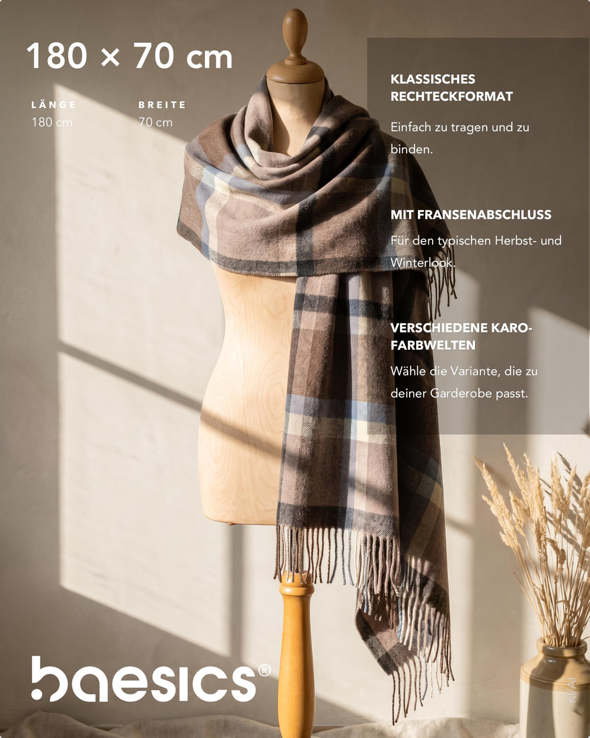 Baesics® Tartan Schal