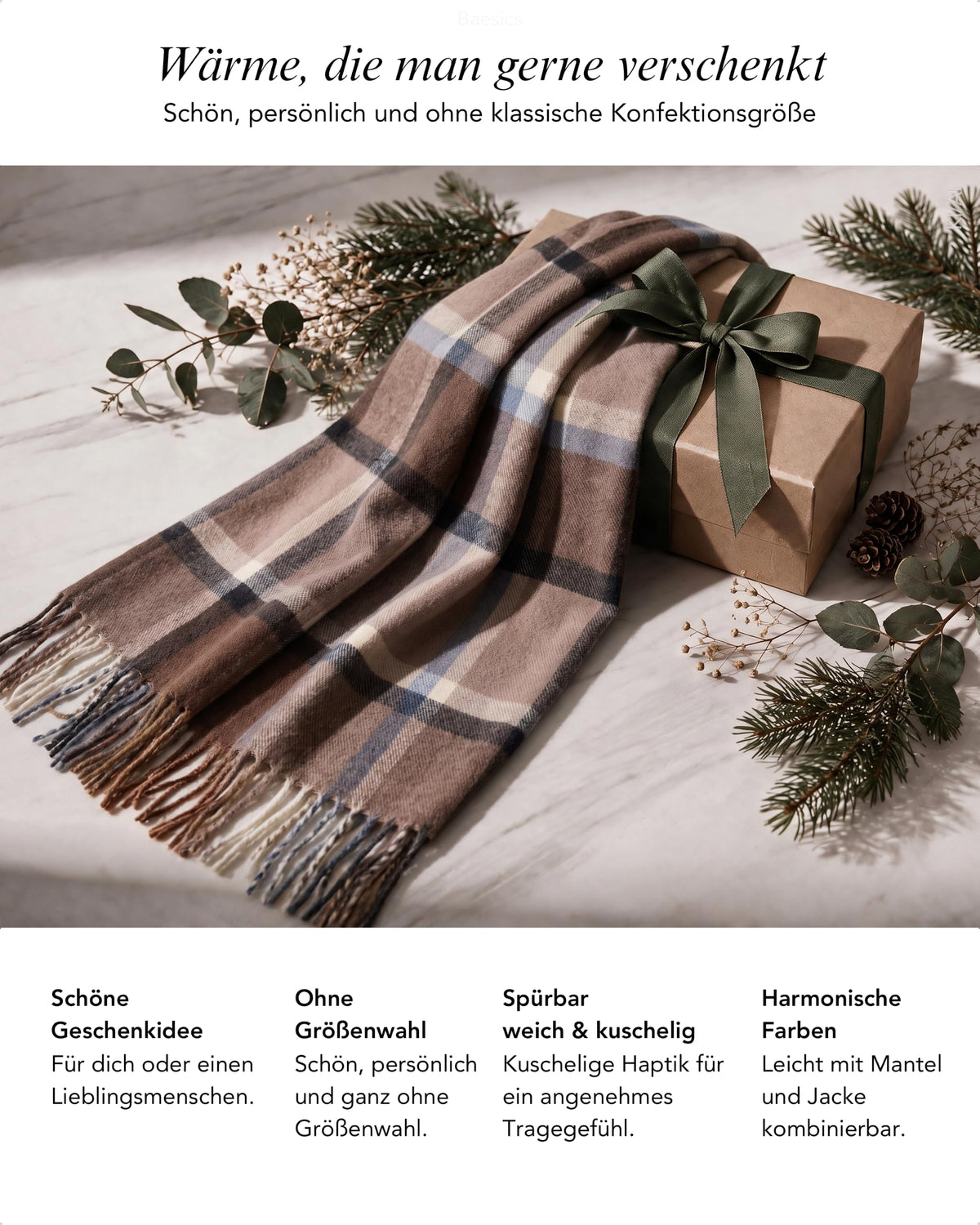 Baesics® Tartan Schal