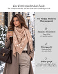 Baesics® Viereckstuch Paisley Damen