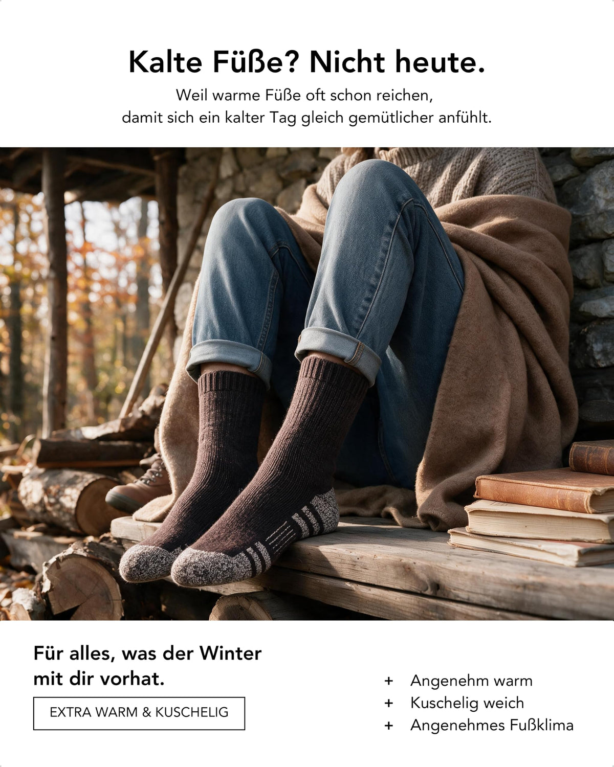 Baesics® Wandersocken Damen &amp; Herren