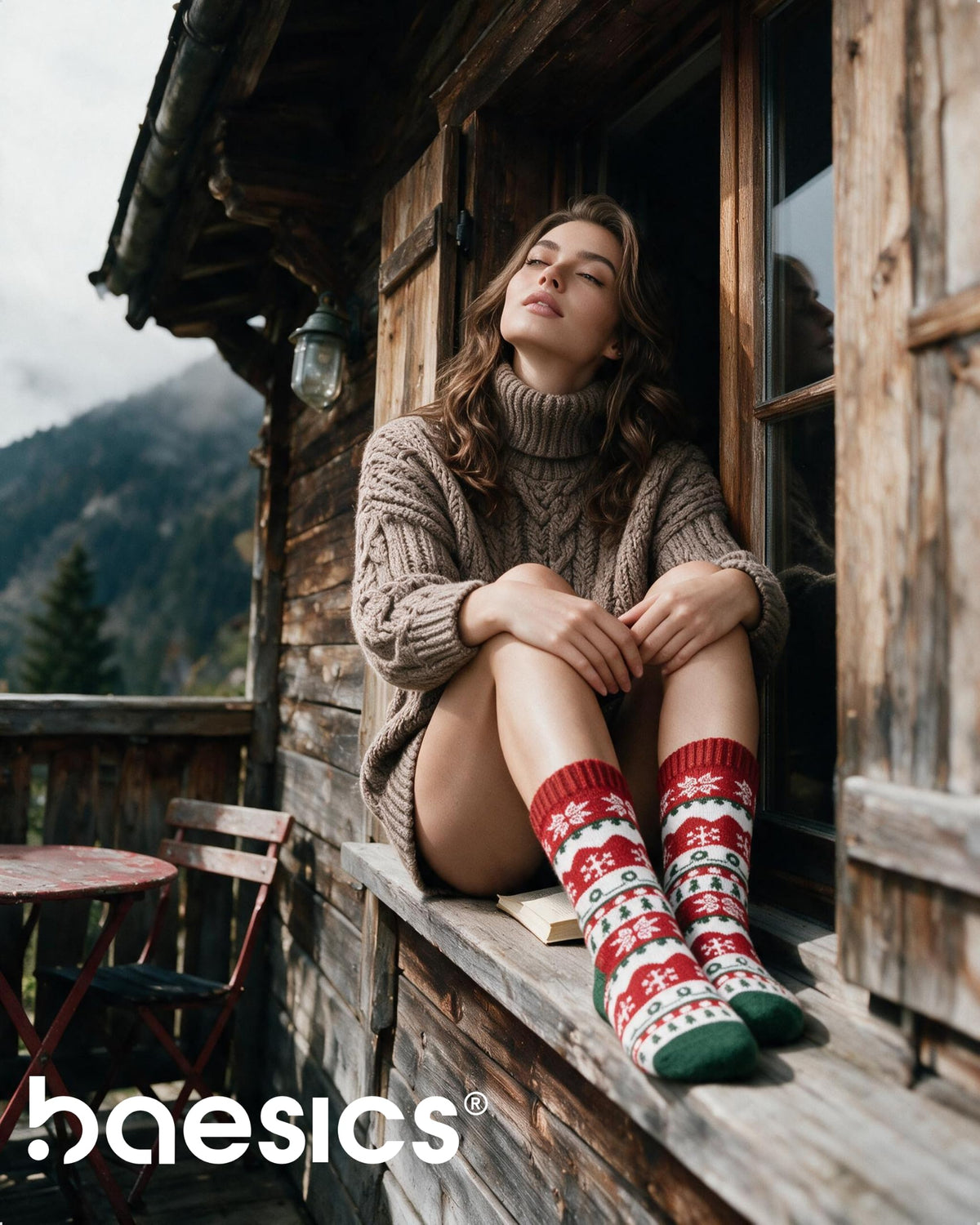 Baesics® Weihnachtssocken Damen &amp; Herren