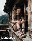 Baesics® Norweger Wollsocken Raute Damen & Herren