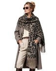 Baesics® XXL Schal Leo Fein Beige