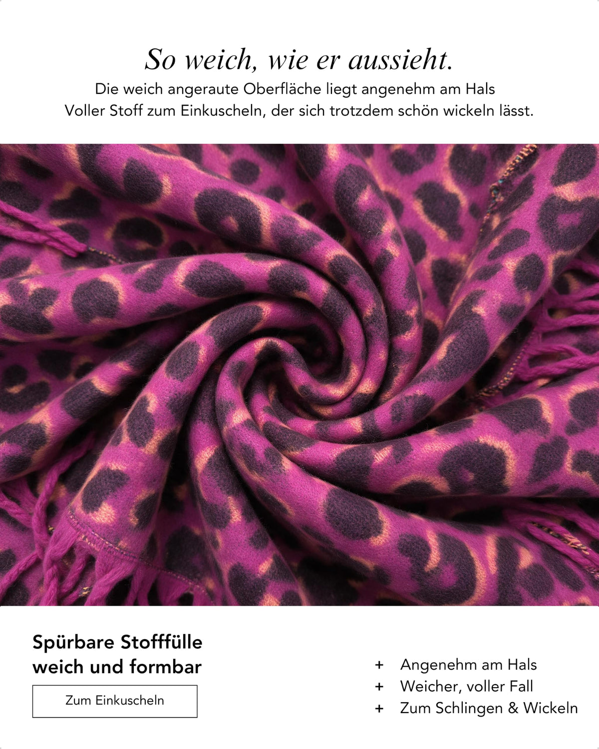 Baesics® XXL Schal Leo Groß